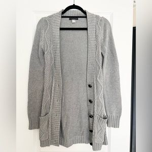 Venus Cardigan Gray Sweater